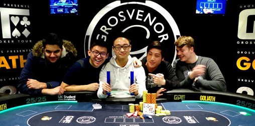 Michael Zhang at GUKPT London